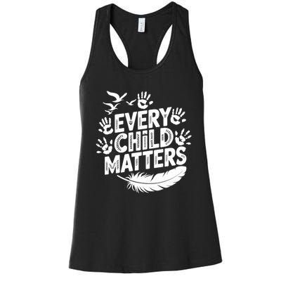 Every Orange Day Child Kindness Matter 2024 Anti Bully Women's Racerback Tank