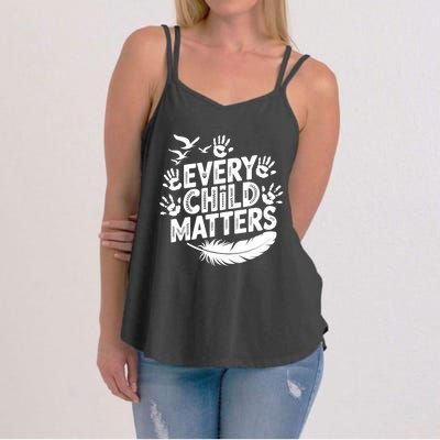 Every Orange Day Child Kindness Matter 2024 Anti Bully Women's Strappy Tank