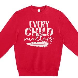 Every Orange Day Child Kindness Matter 2024 Premium Crewneck Sweatshirt