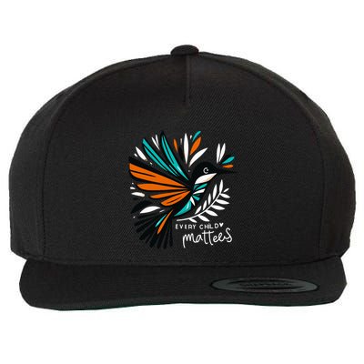 Every Orange Day Child Kindness Matter Wool Snapback Cap