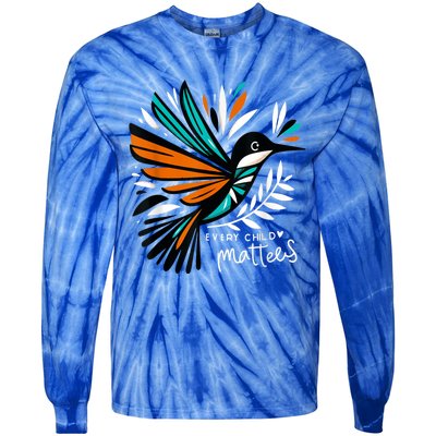 Every Orange Day Child Kindness Matter Tie-Dye Long Sleeve Shirt