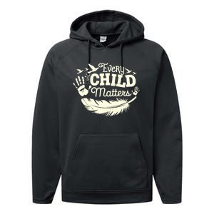 Every Orange Day Child Kindness Matter 2024 Anti Bully Performance Fleece Hoodie