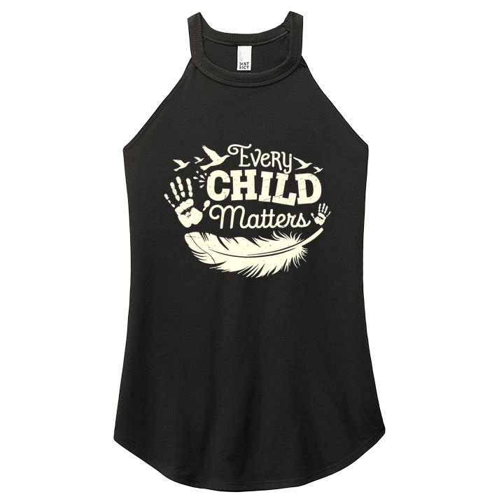 Every Orange Day Child Kindness Matter 2024 Anti Bully Women's Perfect Tri Rocker Tank
