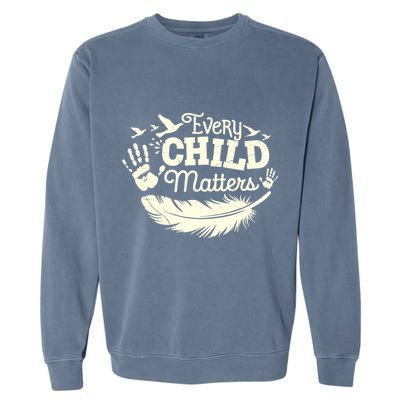 Every Orange Day Child Kindness Matter 2024 Anti Bully Garment-Dyed Sweatshirt