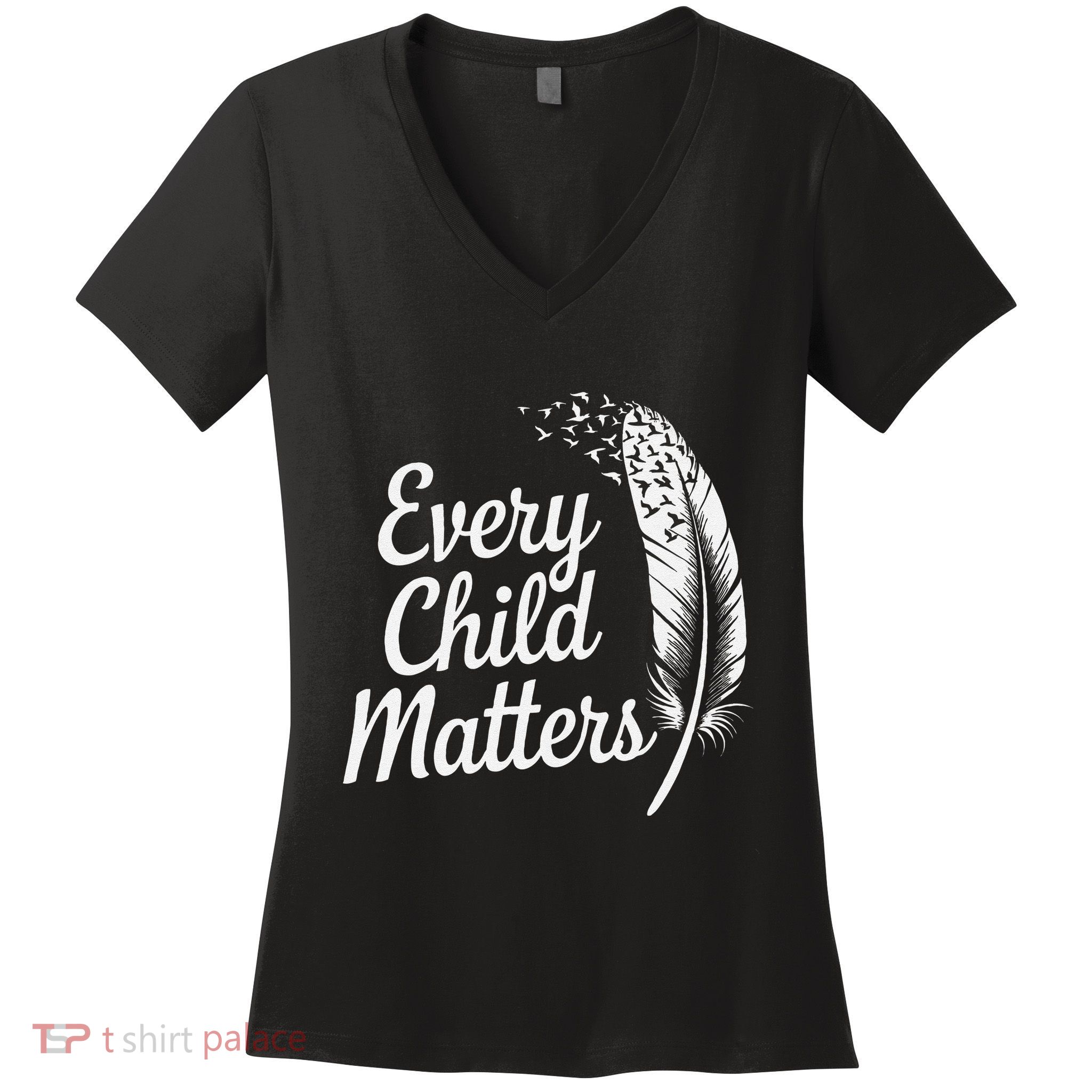 Every Orange Day Child Kindness Matter 2024 Anti Bully Women's V-Neck T-Shirt