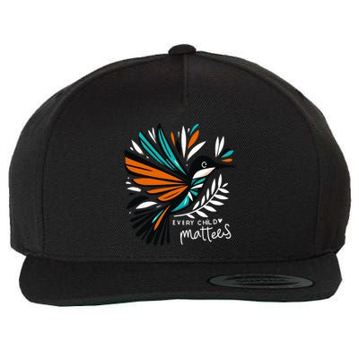 Every Orange Day Child Kindness Matter Wool Snapback Cap