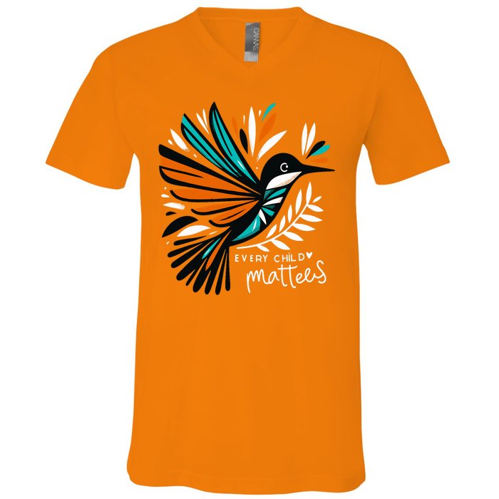 Every Orange Day Child Kindness Matter V-Neck T-Shirt