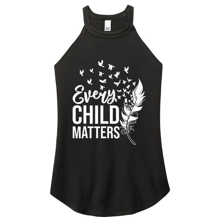 Every Orange Day Child Kindness Matter 2024 Anti Bully Women's Perfect Tri Rocker Tank
