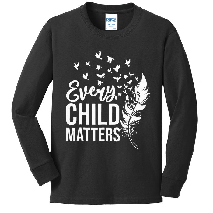 Every Orange Day Child Kindness Matter 2024 Anti Bully Kids Long Sleeve Shirt