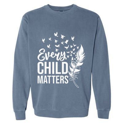 Every Orange Day Child Kindness Matter 2024 Anti Bully Garment-Dyed Sweatshirt