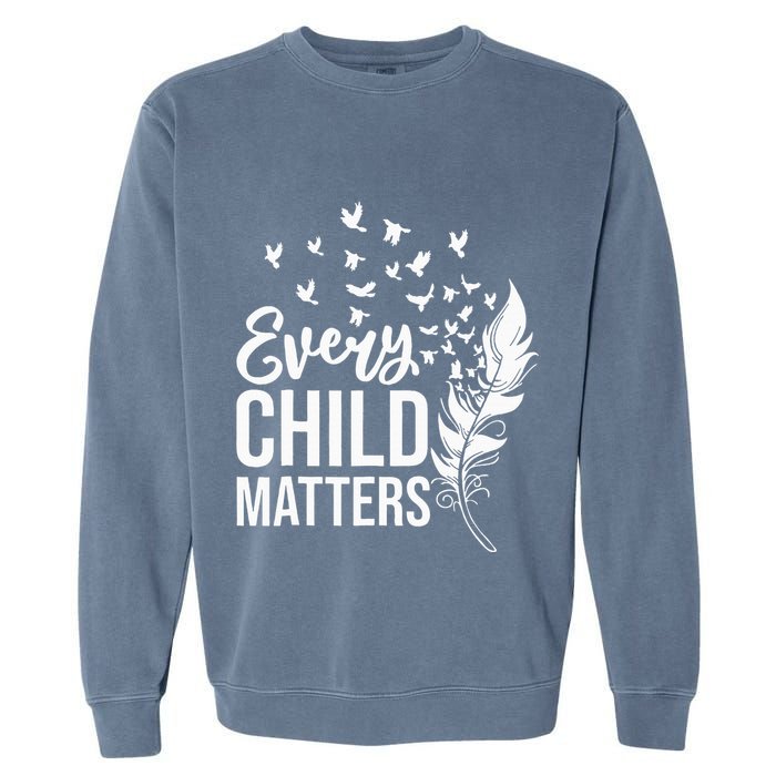 Every Orange Day Child Kindness Matter 2024 Anti Bully Garment-Dyed Sweatshirt