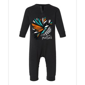 Every Orange Day Child Kindness Matter Infant Fleece One Piece