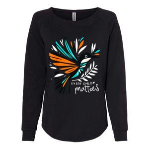 Every Orange Day Child Kindness Matter Womens California Wash Sweatshirt