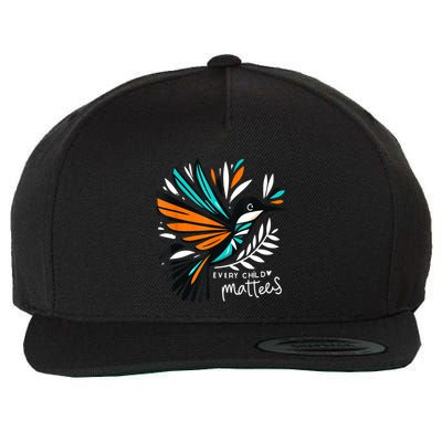 Every Orange Day Child Kindness Matter Wool Snapback Cap