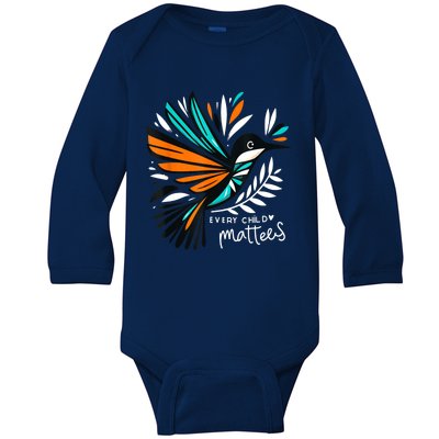 Every Orange Day Child Kindness Matter Baby Long Sleeve Bodysuit