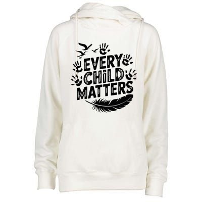 Every Orange Day Child Kindness Matter 2024 Anti Bully Womens Funnel Neck Pullover Hood