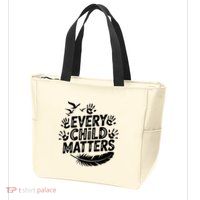 Every Orange Day Child Kindness Matter 2024 Anti Bully Zip Tote Bag