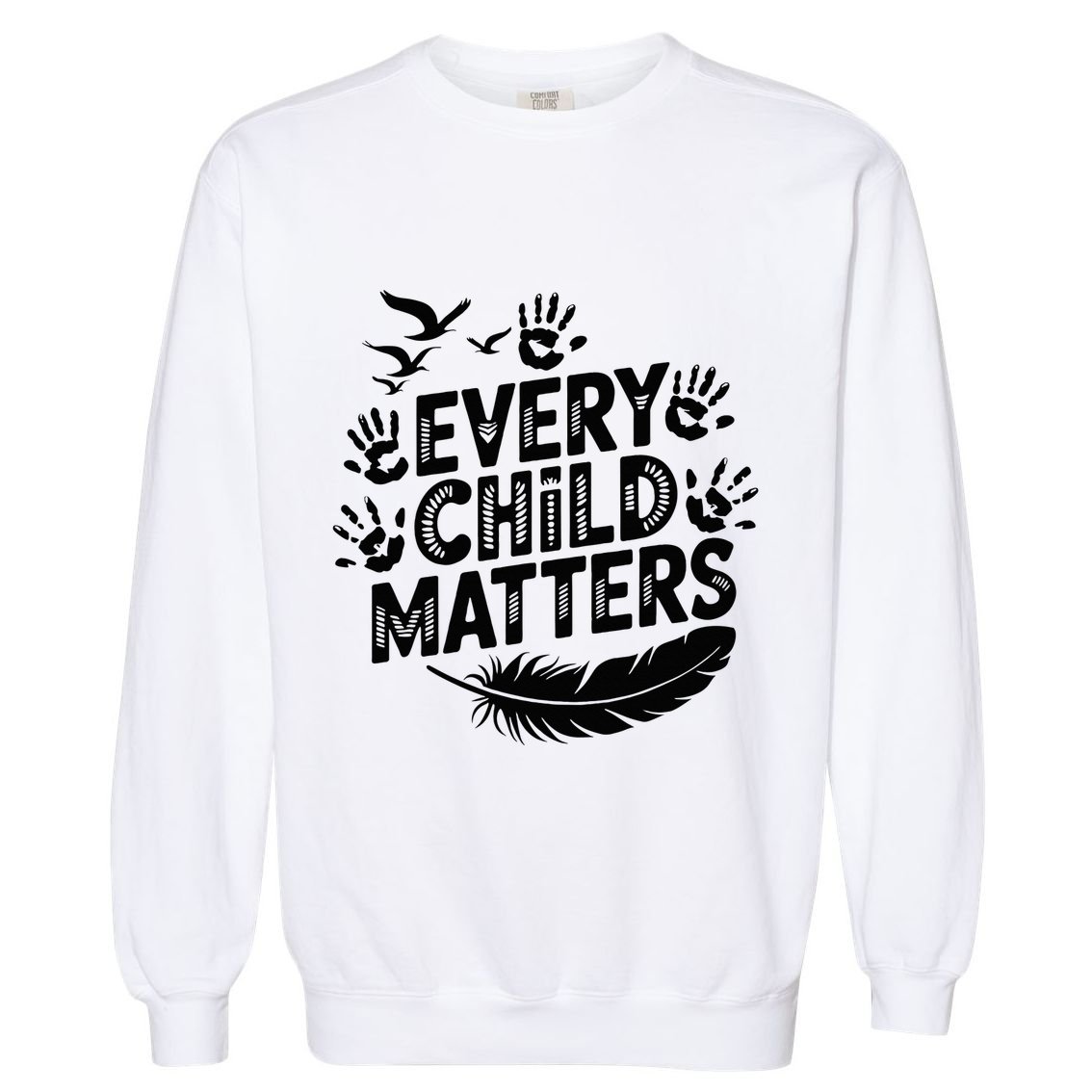 Every Orange Day Child Kindness Matter 2024 Anti Bully Garment-Dyed Sweatshirt