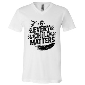 Every Orange Day Child Kindness Matter 2024 Anti Bully V-Neck T-Shirt