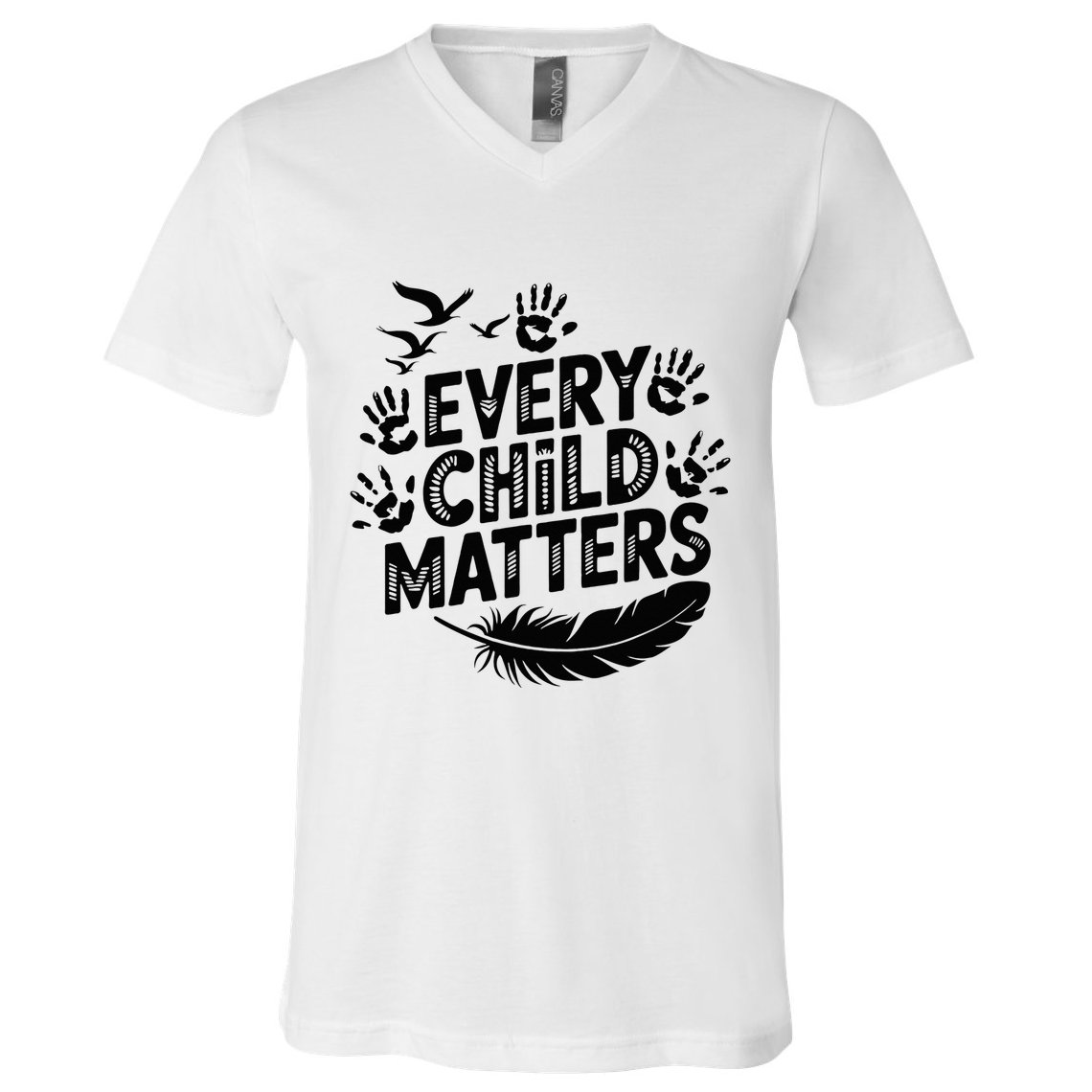 Every Orange Day Child Kindness Matter 2024 Anti Bully V-Neck T-Shirt