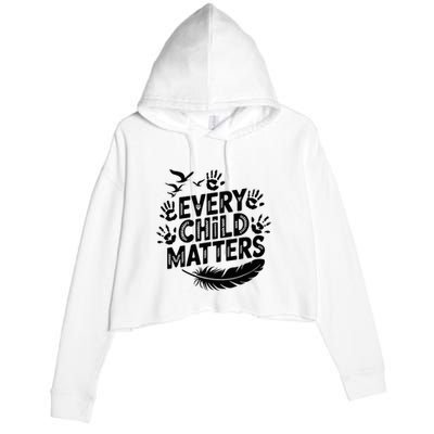 Every Orange Day Child Kindness Matter 2024 Anti Bully Crop Fleece Hoodie