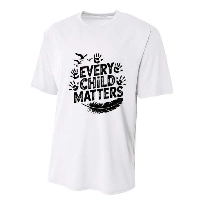 Every Orange Day Child Kindness Matter 2024 Anti Bully Youth Performance Sprint T-Shirt