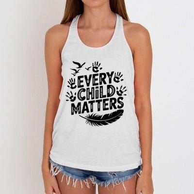 Every Orange Day Child Kindness Matter 2024 Anti Bully Women's Knotted Racerback Tank