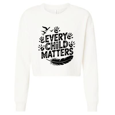 Every Orange Day Child Kindness Matter 2024 Anti Bully Cropped Pullover Crew