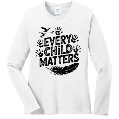 Every Orange Day Child Kindness Matter 2024 Anti Bully Ladies Long Sleeve Shirt