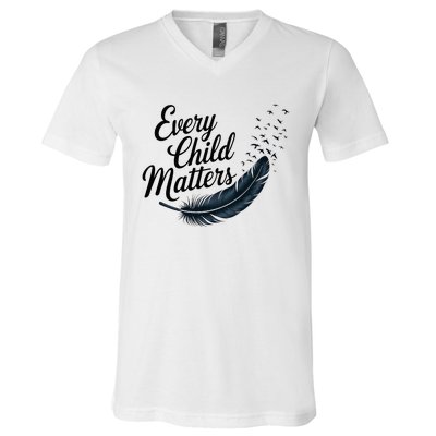 Every Orange Day Child Kindness Matter 2024 Anti Bully V-Neck T-Shirt