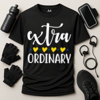 Extra Ordinary Down Syndrome Awareness Cooling Performance Crew T-Shirt