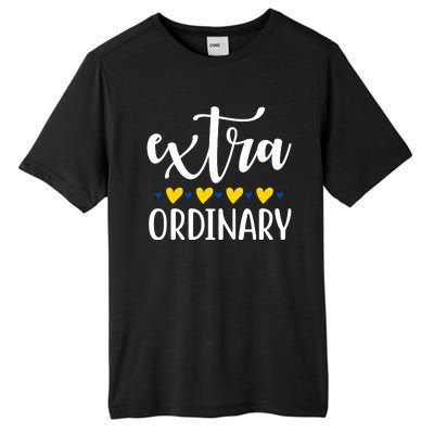 Extra Ordinary Down Syndrome Awareness Tall Fusion ChromaSoft Performance T-Shirt