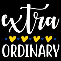 Extra Ordinary Down Syndrome Awareness 16 in Basic Backpack