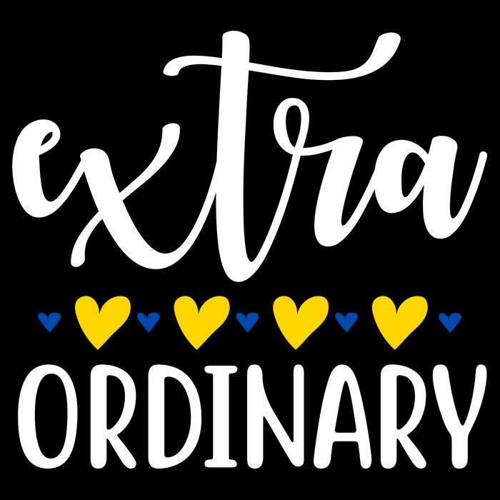 Extra Ordinary Down Syndrome Awareness 16 in Basic Backpack