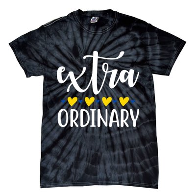 Extra Ordinary Down Syndrome Awareness Tie-Dye T-Shirt