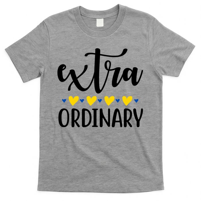 Extra Ordinary Down Syndrome Awareness T-Shirt