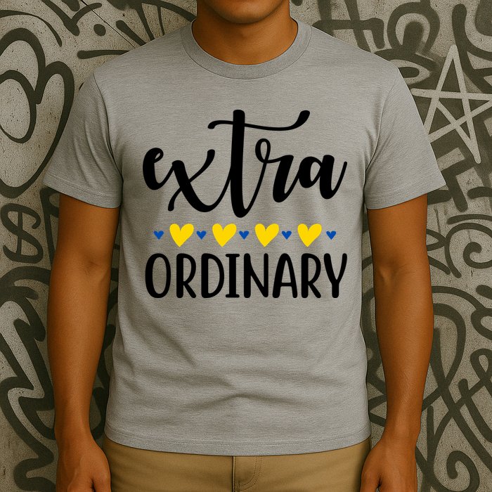 Extra Ordinary Down Syndrome Awareness T-Shirt