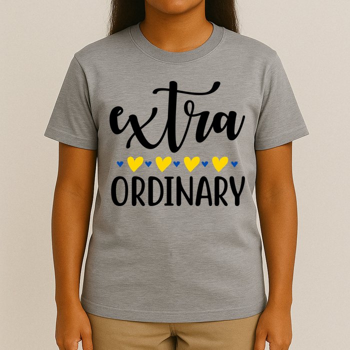 Extra Ordinary Down Syndrome Awareness T-Shirt