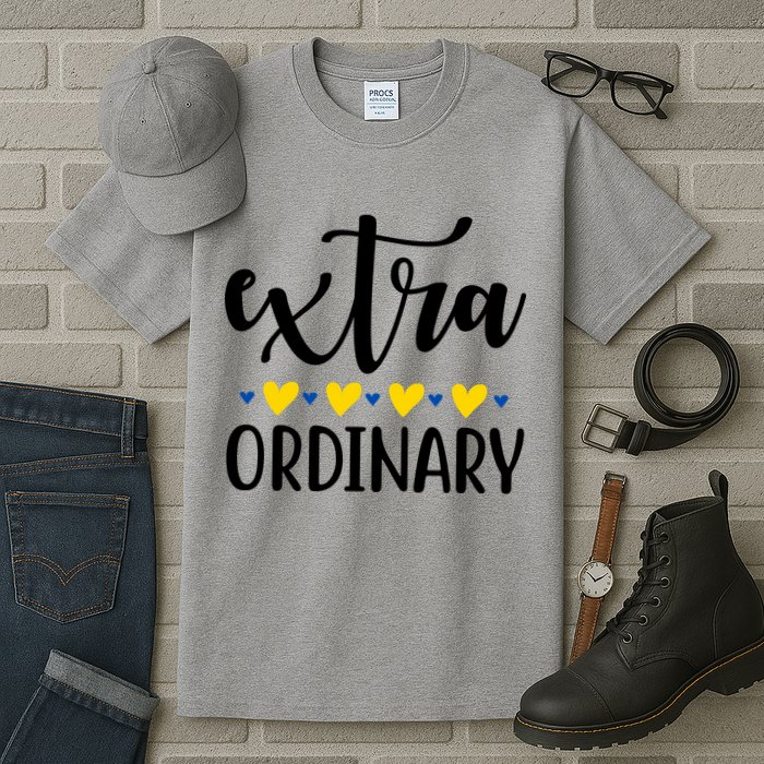 Extra Ordinary Down Syndrome Awareness Tall T-Shirt