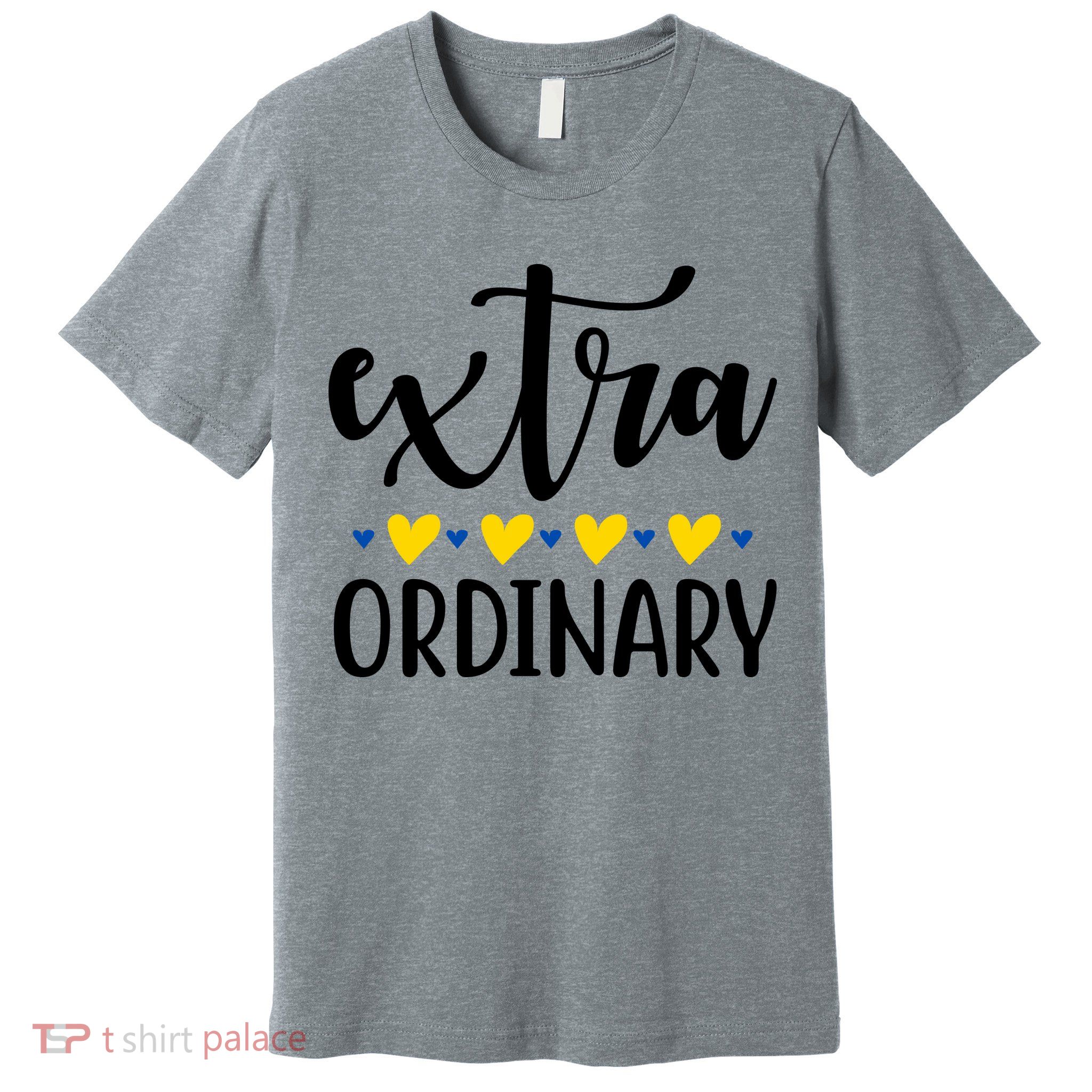 Extra Ordinary Down Syndrome Awareness Premium T-Shirt