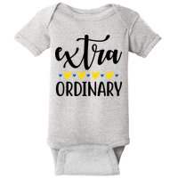 Extra Ordinary Down Syndrome Awareness Baby Bodysuit