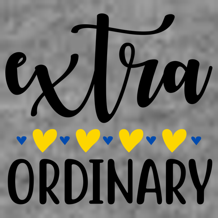 Extra Ordinary Down Syndrome Awareness Baby Bodysuit