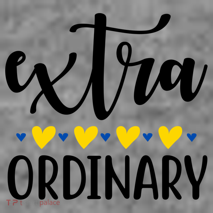 Extra Ordinary Down Syndrome Awareness Kids T-Shirt