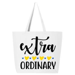 Extra Ordinary Down Syndrome Awareness 25L Jumbo Tote