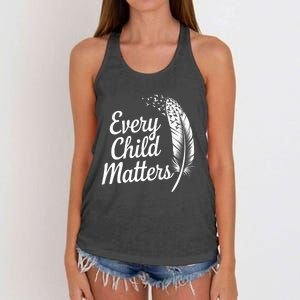 Every Orange Day Child Kindness Matter 2024 Anti Bully Women's Knotted Racerback Tank