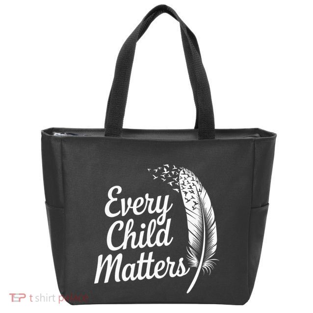 Every Orange Day Child Kindness Matter 2024 Anti Bully Zip Tote Bag