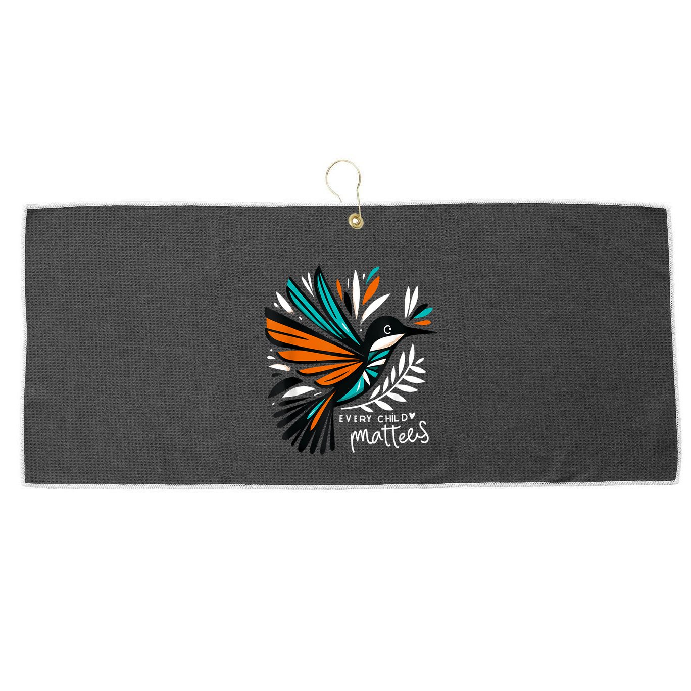 Every Orange Day Child Kindness Matter Large Microfiber Waffle Golf Towel