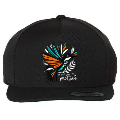 Every Orange Day Child Kindness Matter Wool Snapback Cap