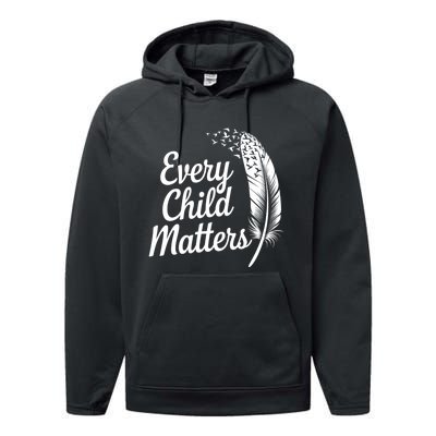 Every Orange Day Child Kindness Matter 2024 Anti Bully Performance Fleece Hoodie