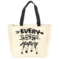 Every Orange Day Child Kindness All The Children Matters Zip Tote Bag